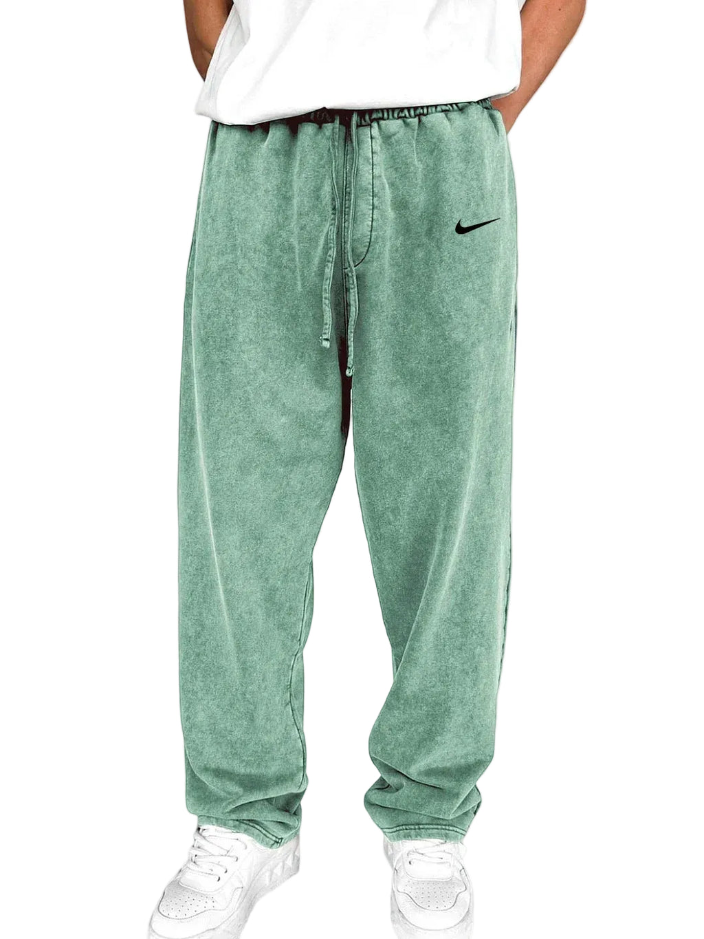 Men’s  Relaxed Fit Sweatpants – Vintage Oversized Joggers