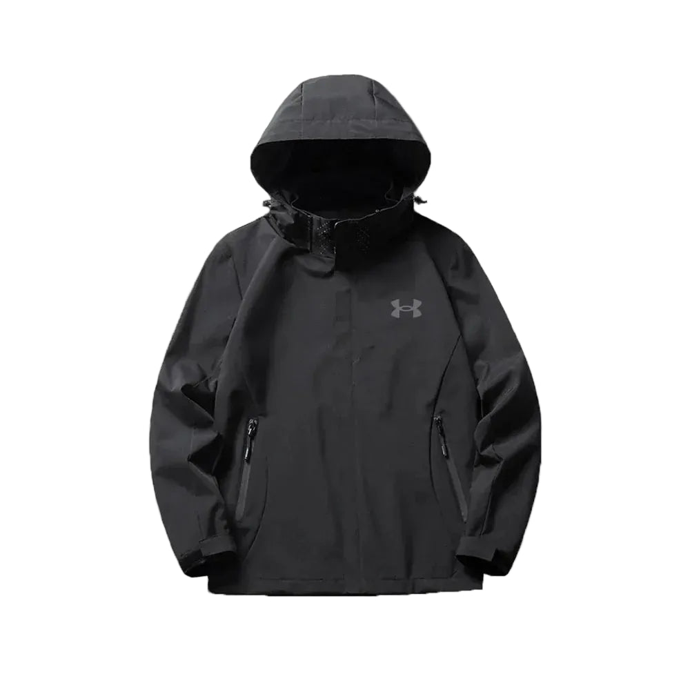 Men’s Hooded Windbreaker Jacket – Waterproof Lightweight Coat