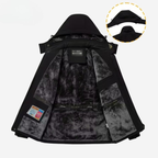 Men’s Thermal Hooded Jacket – Waterproof Insulated Winter Coat