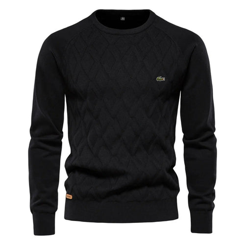 Essential Cotton Knit Pullover Sweater – Limited Edition