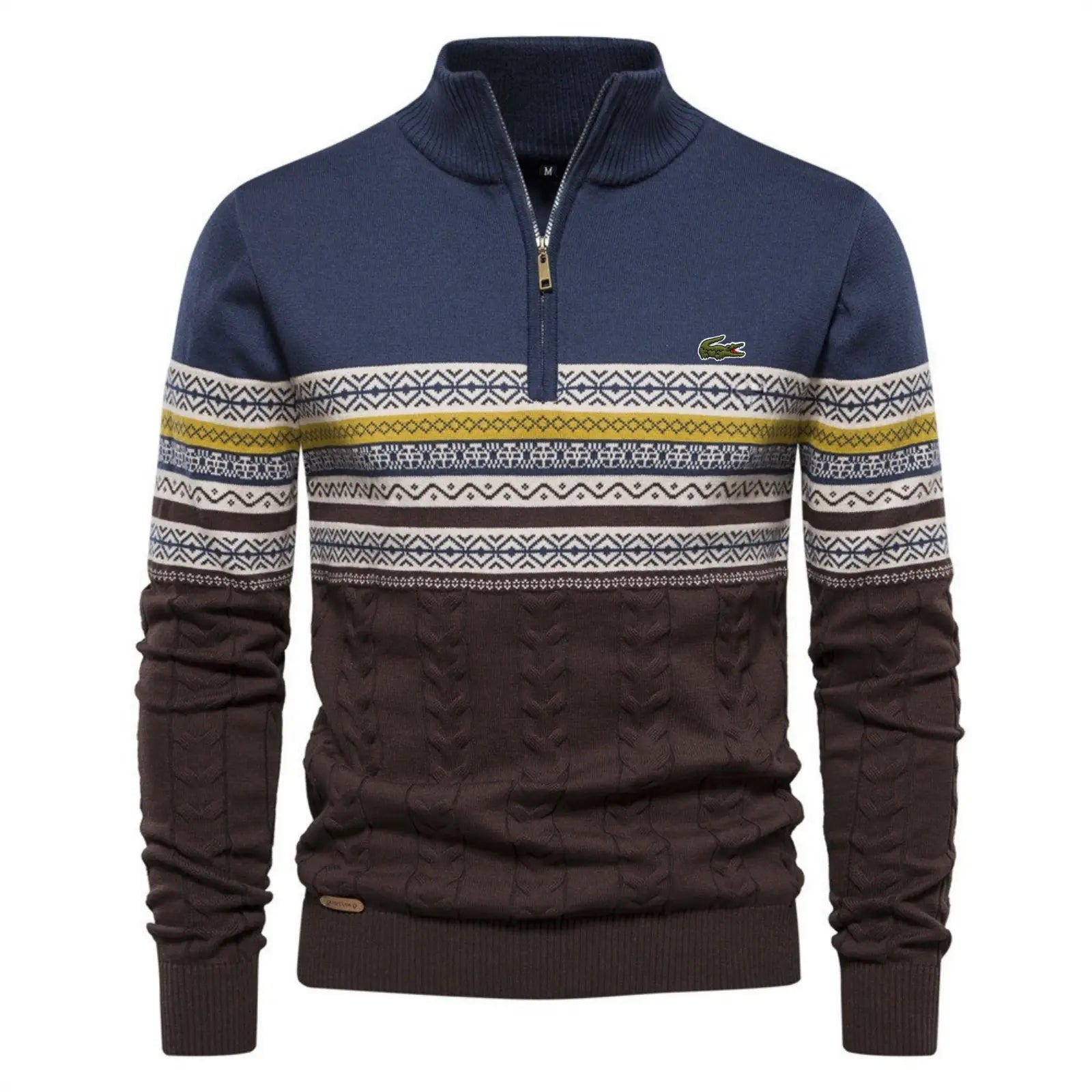 Heritage Half-Zip Knit Sweater – Limited Edition