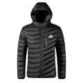 Men’s Hooded Puffer Jacket – Lightweight Insulated Winter Coat