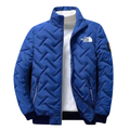 Men’s Quilted Zip Jacket – Lightweight Insulated Winter Coat