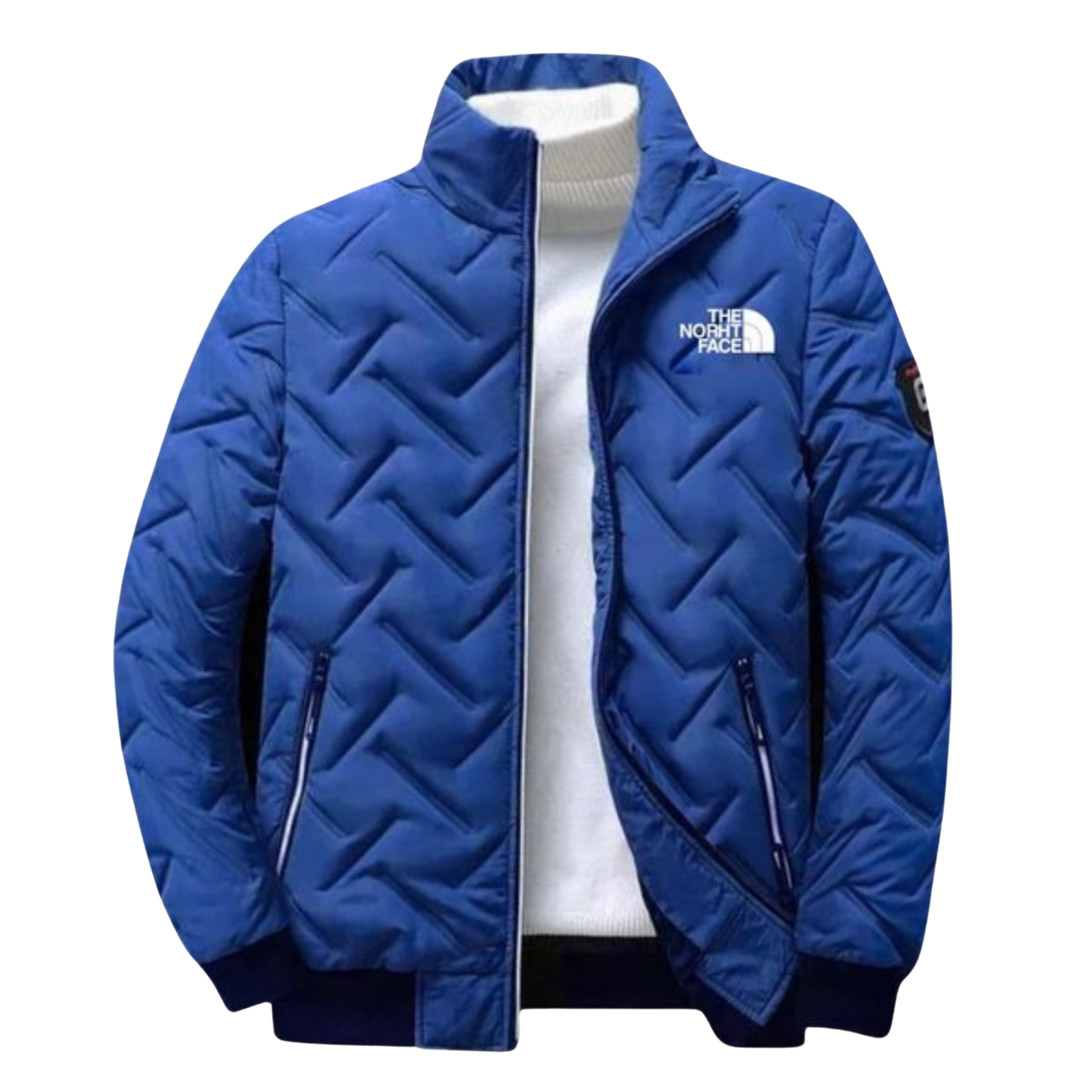 Men’s Quilted Zip Jacket – Lightweight Insulated Winter Coat