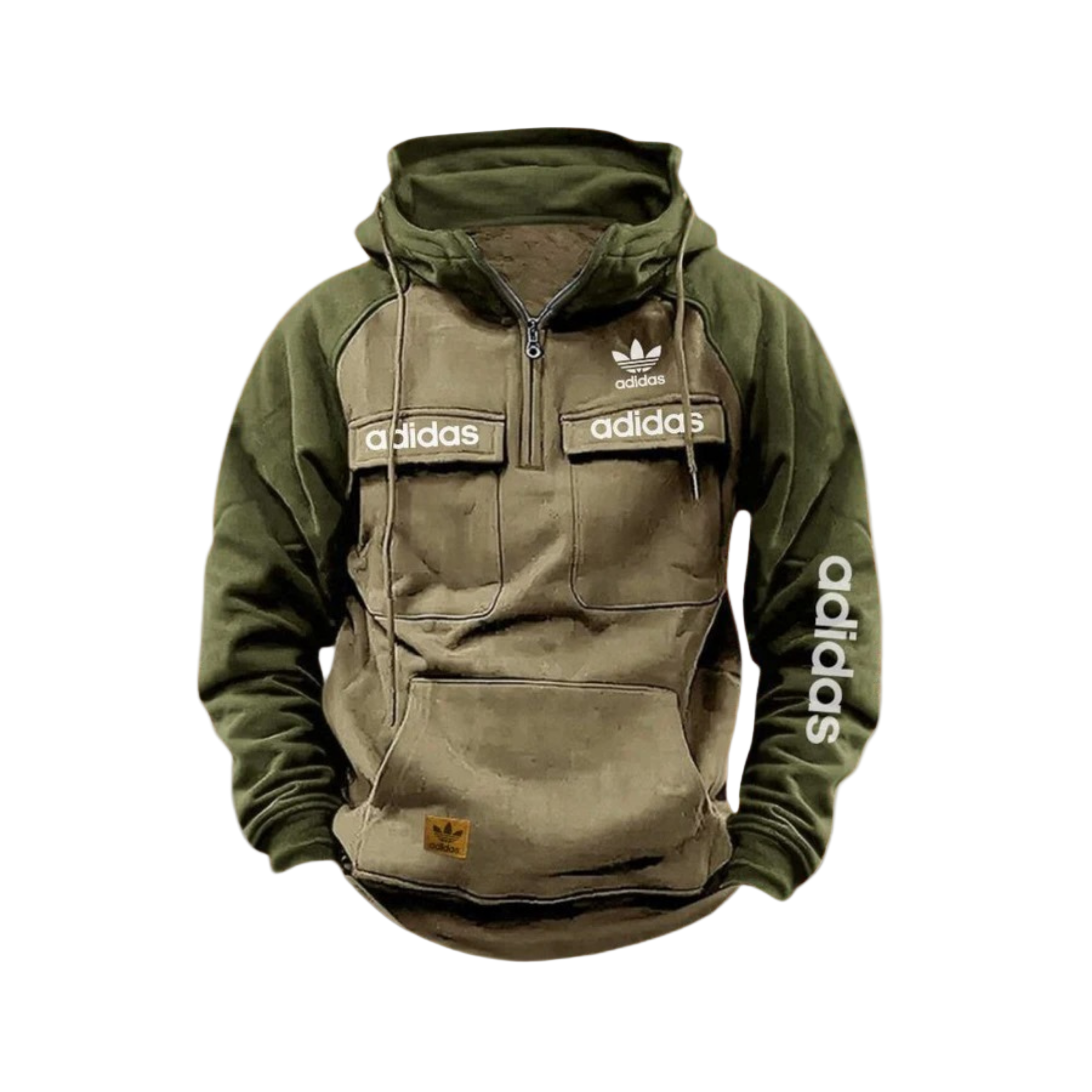 Men’s Utility Street Hoodie – Multi-Pocket Tactical Pullover