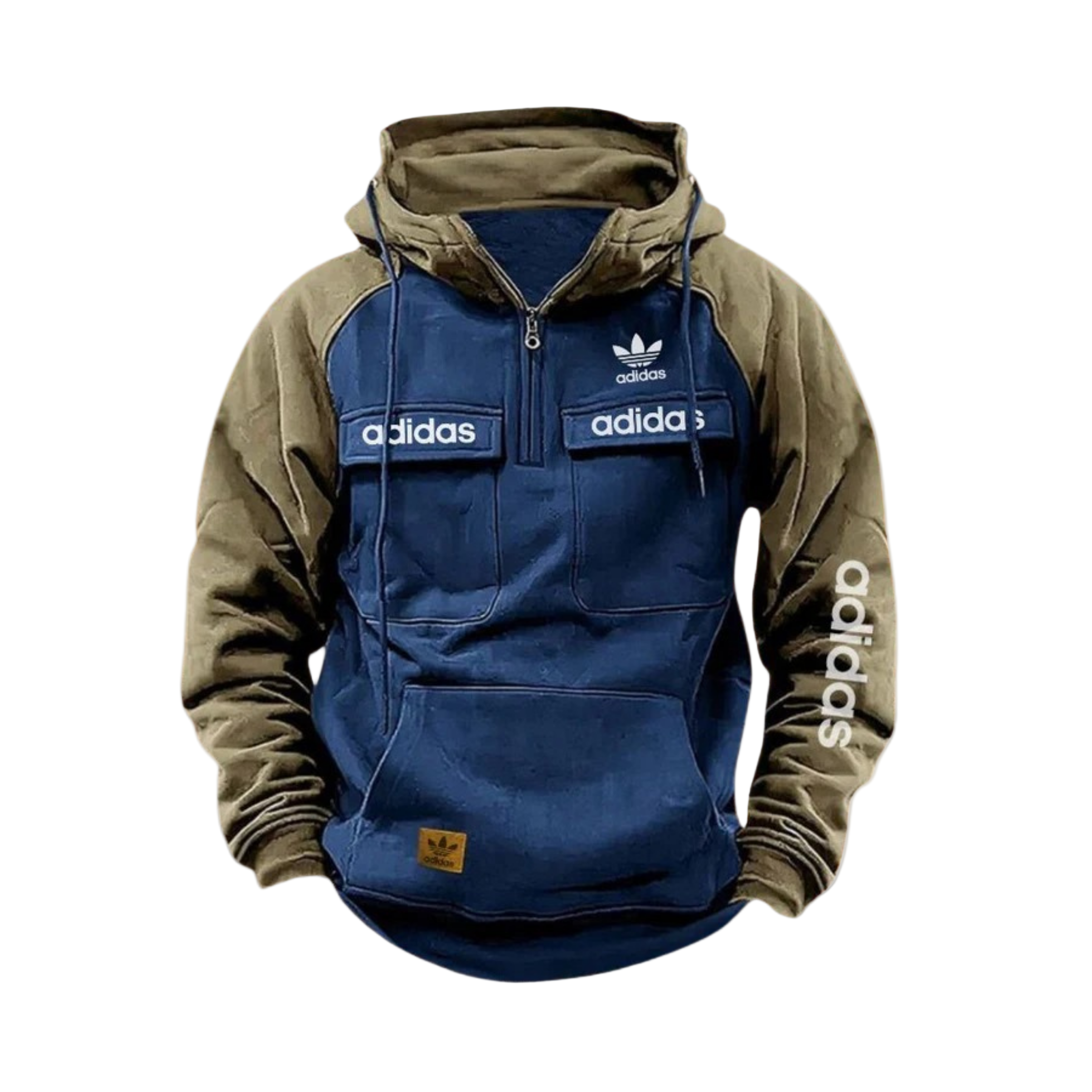 Men’s Utility Street Hoodie – Multi-Pocket Tactical Pullover