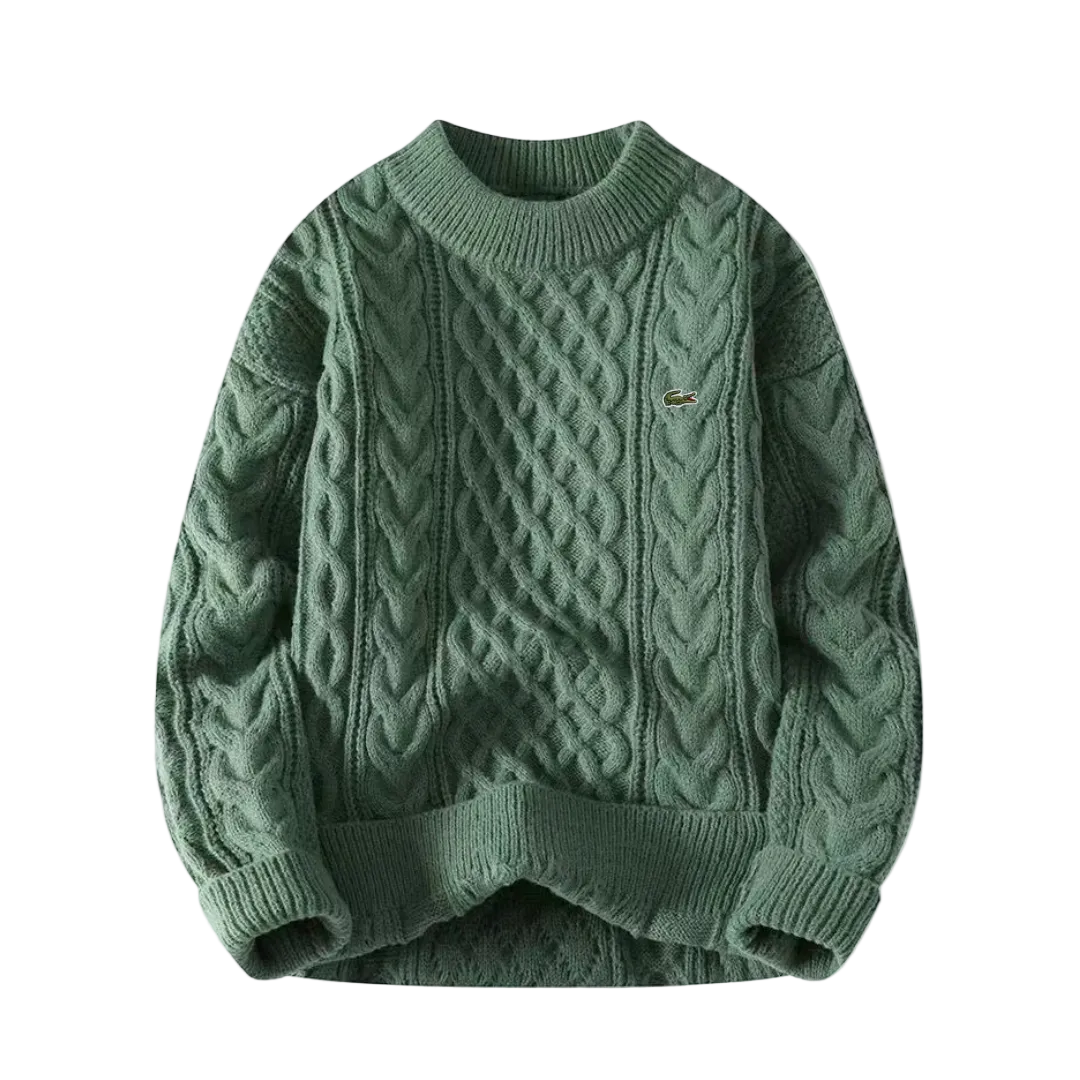 Men’s Premium Cable Knit Sweater