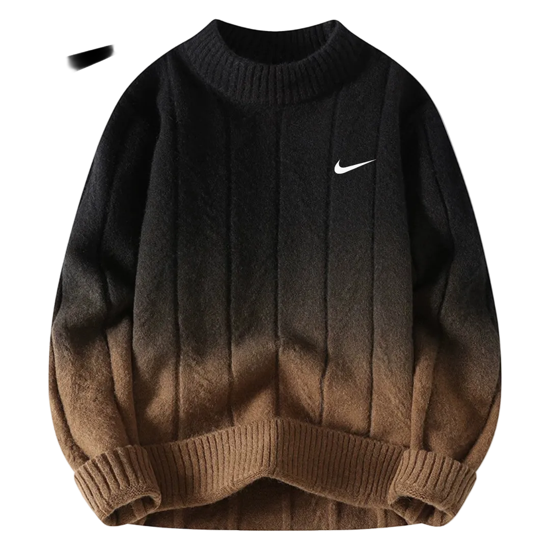 Men’s Gradient Knit Statement Sweater