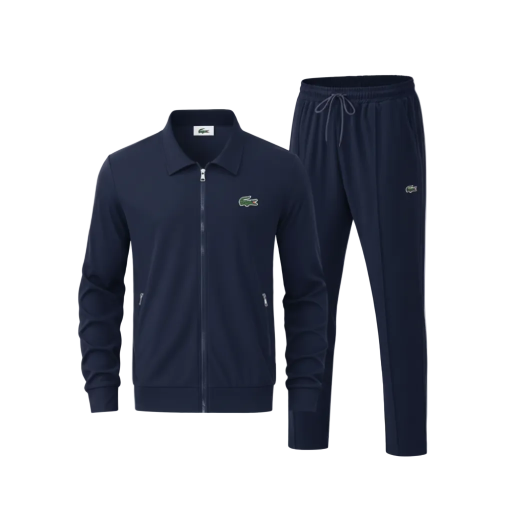 Modern Zip-Up Performance Tracksuit Set – Limited Edition