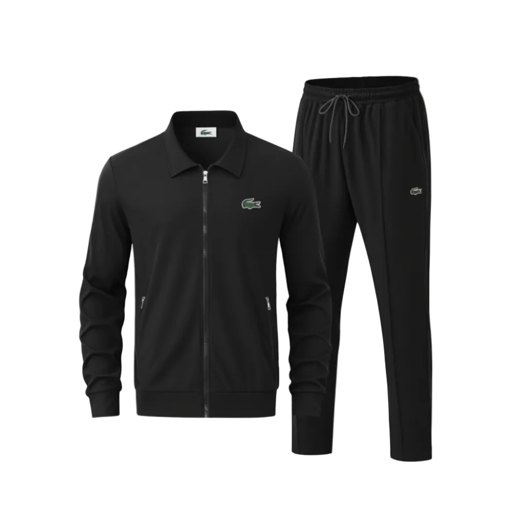 Modern Zip-Up Performance Tracksuit Set – Limited Edition