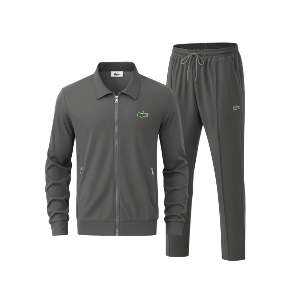 Modern Zip-Up Performance Tracksuit Set – Limited Edition