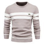 Classic Colorblock Striped Knit Sweater – Limited Edition