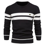 Classic Colorblock Striped Knit Sweater – Limited Edition