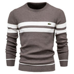Classic Colorblock Striped Knit Sweater – Limited Edition