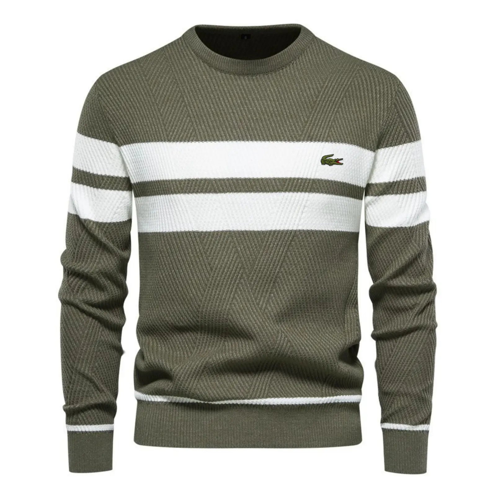 Classic Colorblock Striped Knit Sweater – Limited Edition