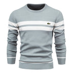 Classic Colorblock Striped Knit Sweater – Limited Edition