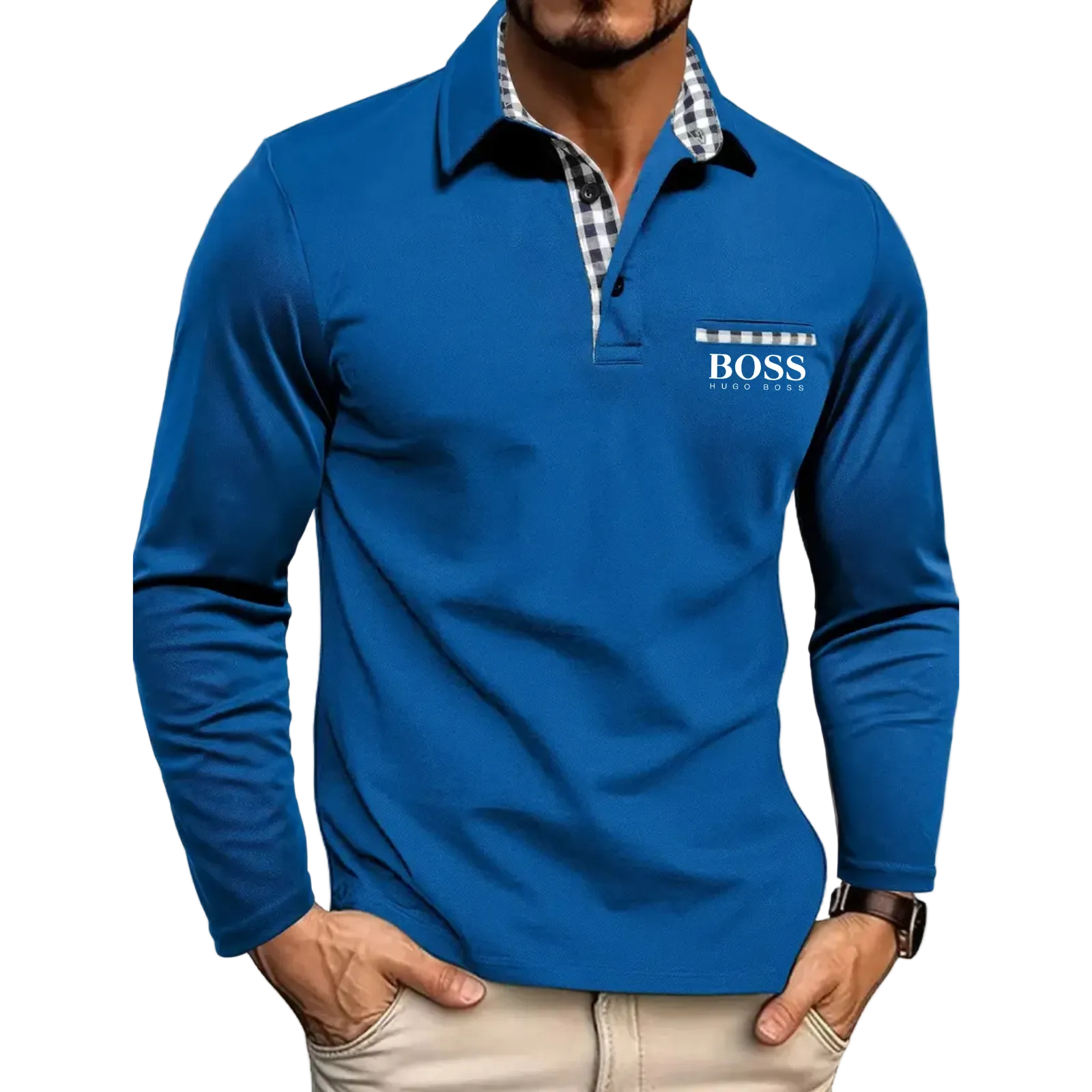 Men's Long Sleeve Polo Shirt - Limited Edition