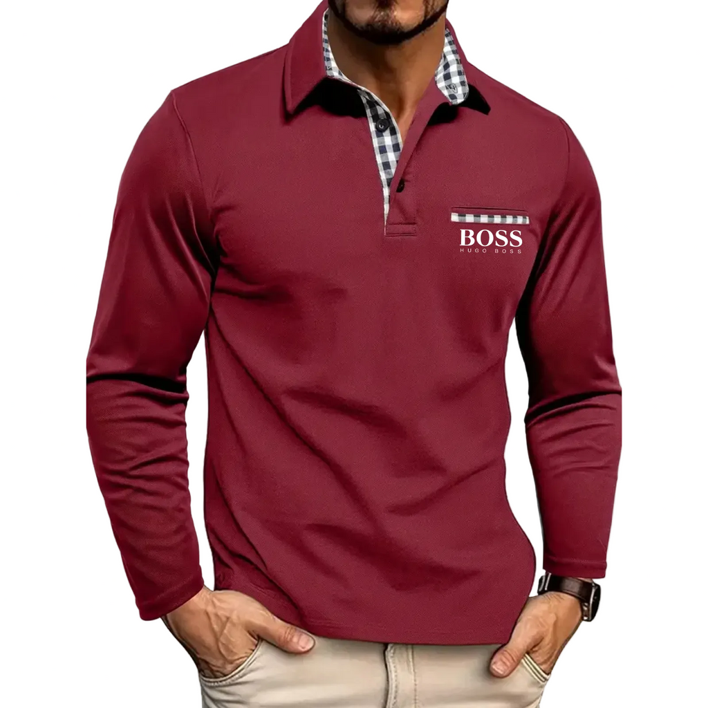 Men's Long Sleeve Polo Shirt - Limited Edition
