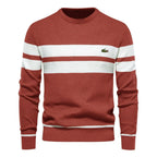 Classic Colorblock Striped Knit Sweater – Limited Edition