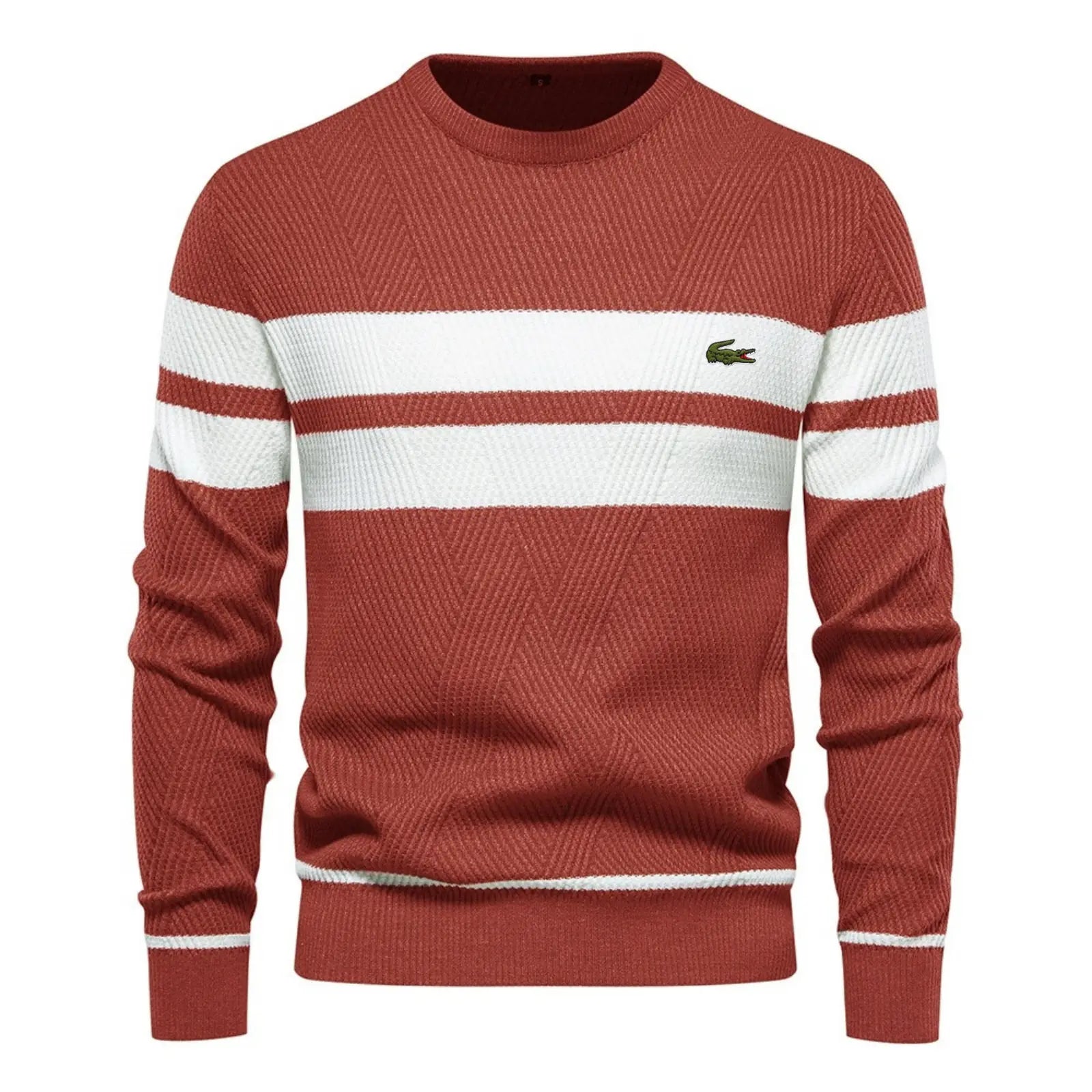 Classic Colorblock Striped Knit Sweater – Limited Edition