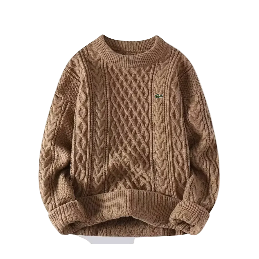 Men’s Premium Cable Knit Sweater