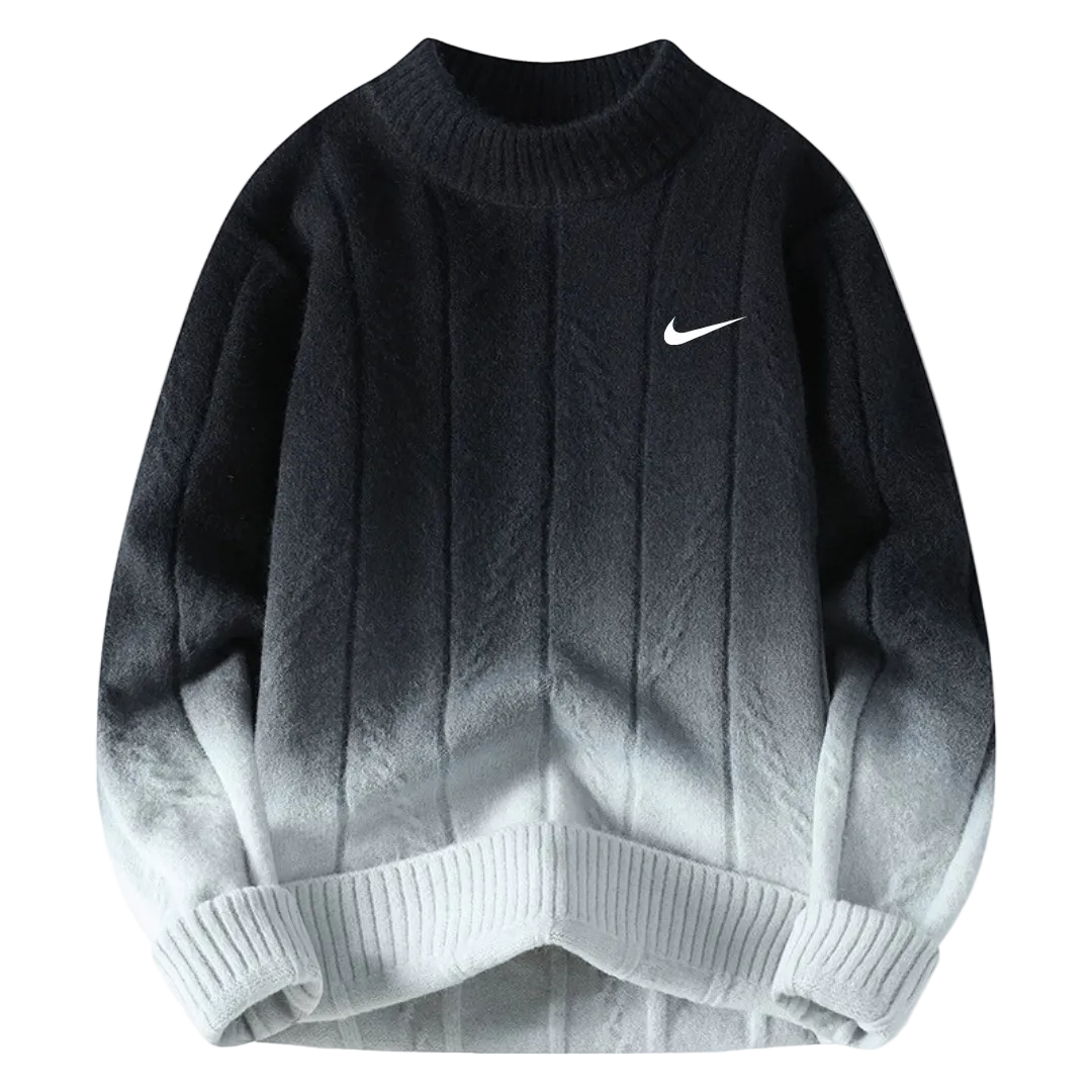 Men’s Gradient Knit Statement Sweater