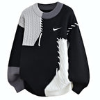 Men's Trendy Casual Colorblock Knitted Sweater
