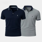 Classic Cotton Polo Shirt Set (Buy 1 Get 1) – Limited Edition