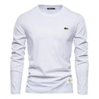 Essential Cotton Long Sleeve Crew Neck Shirt – Limited Edition
