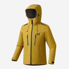 Men’s Hooded Performance Jacket – Waterproof Zip Windbreaker