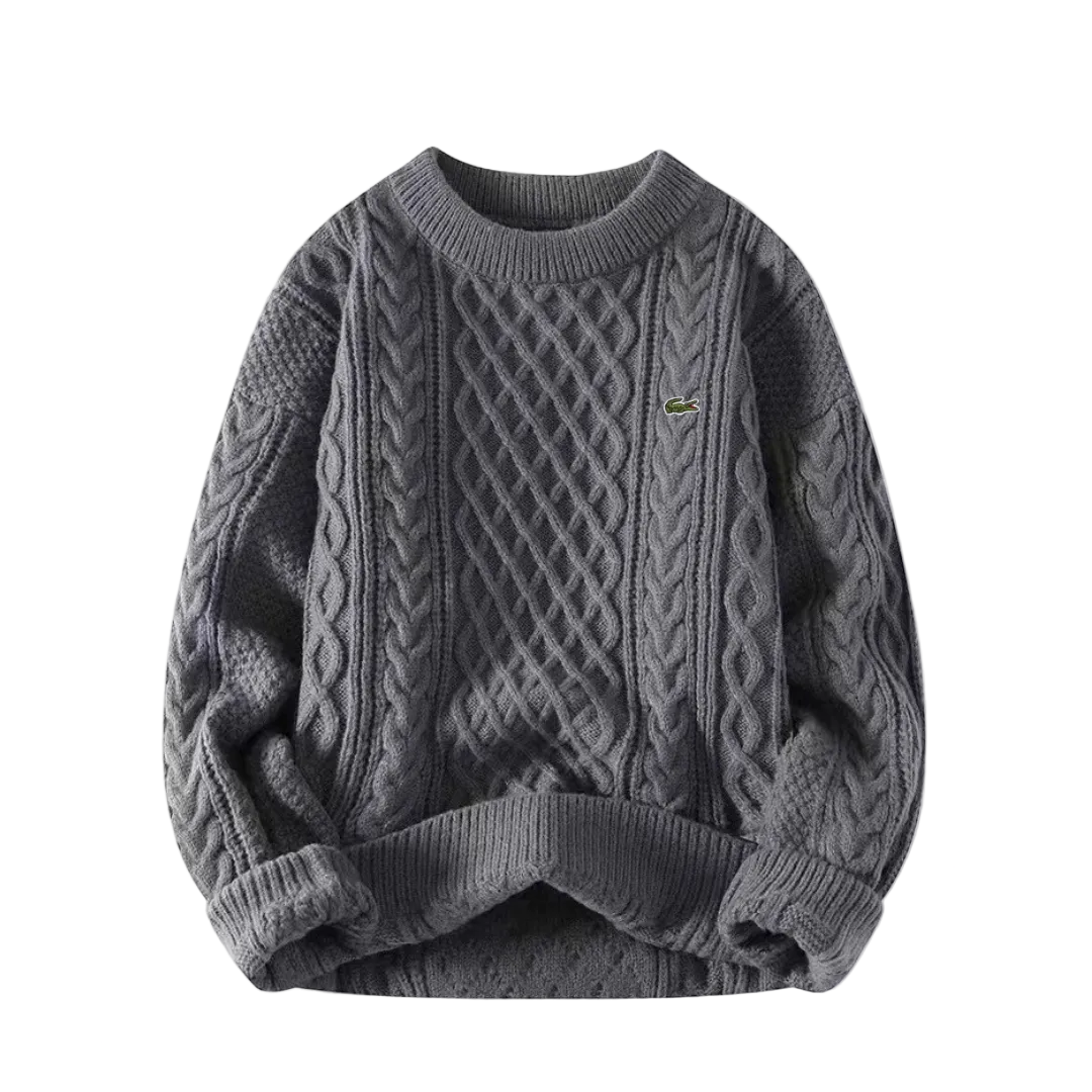 Men’s Premium Cable Knit Sweater