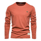 Essential Cotton Long Sleeve Crew Neck Shirt – Limited Edition