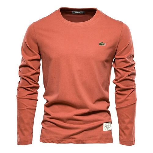 Essential Cotton Long Sleeve Crew Neck Shirt – Limited Edition