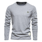 Essential Cotton Long Sleeve Crew Neck Shirt – Limited Edition