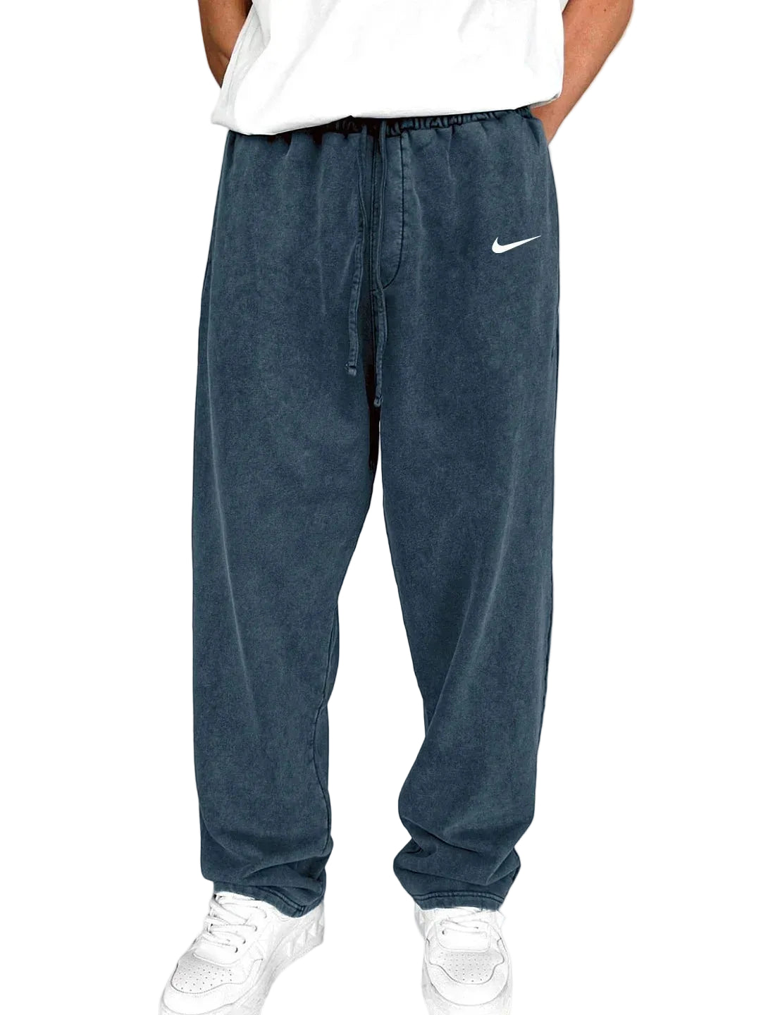 Men’s  Relaxed Fit Sweatpants – Vintage Oversized Joggers