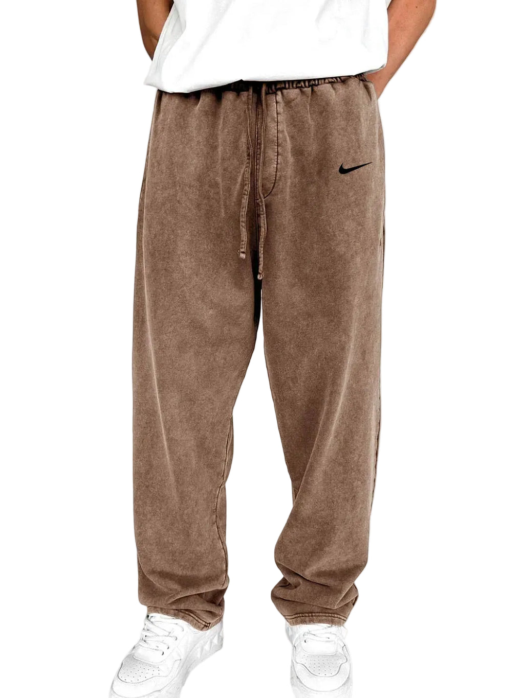 Men’s  Relaxed Fit Sweatpants – Vintage Oversized Joggers