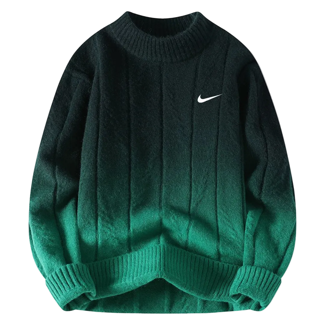 Men’s Gradient Knit Statement Sweater