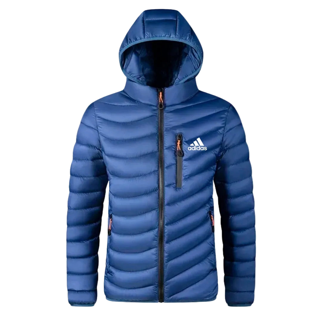 Men’s Hooded Puffer Jacket – Lightweight Insulated Winter Coat