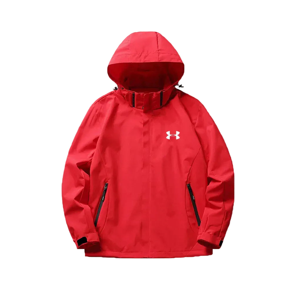 Men’s Hooded Windbreaker Jacket – Waterproof Lightweight Coat