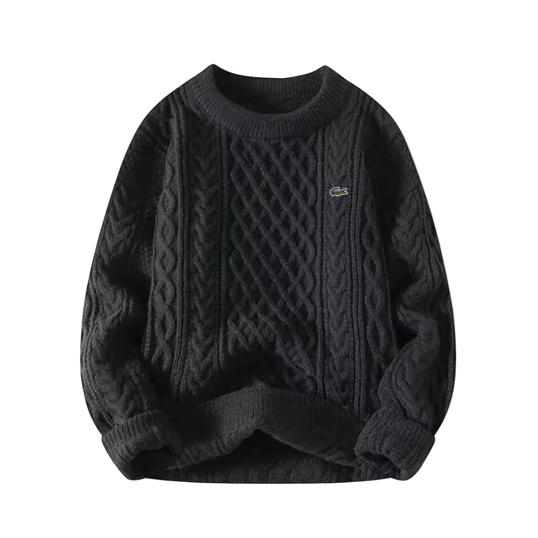 Men’s Premium Cable Knit Sweater