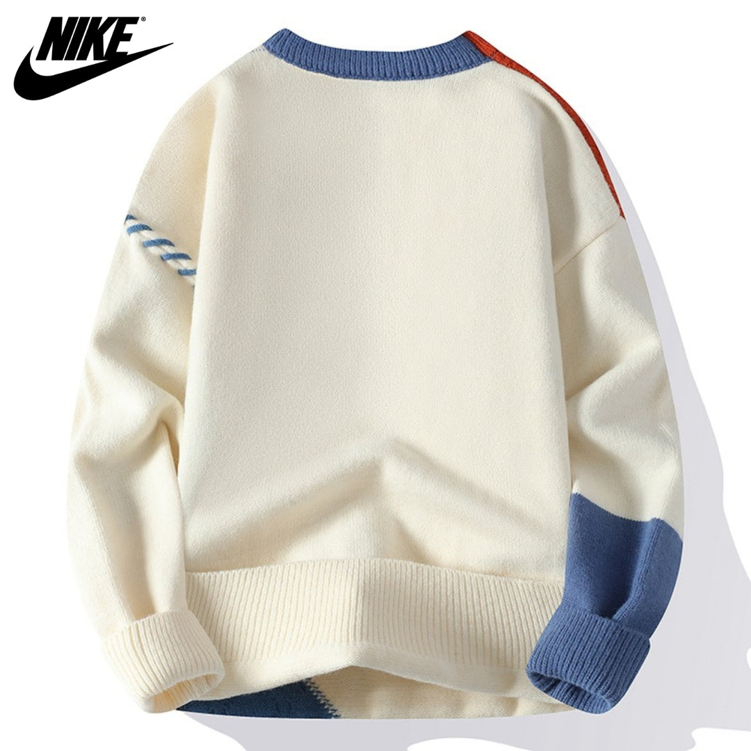 Men’s Artisan Patchwork Knit Sweater