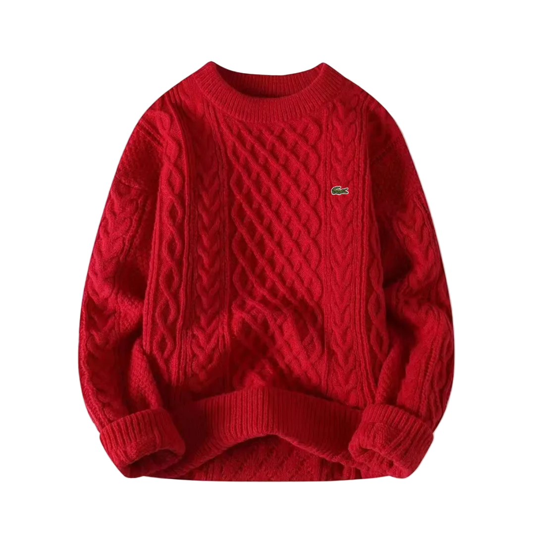 Men’s Premium Cable Knit Sweater