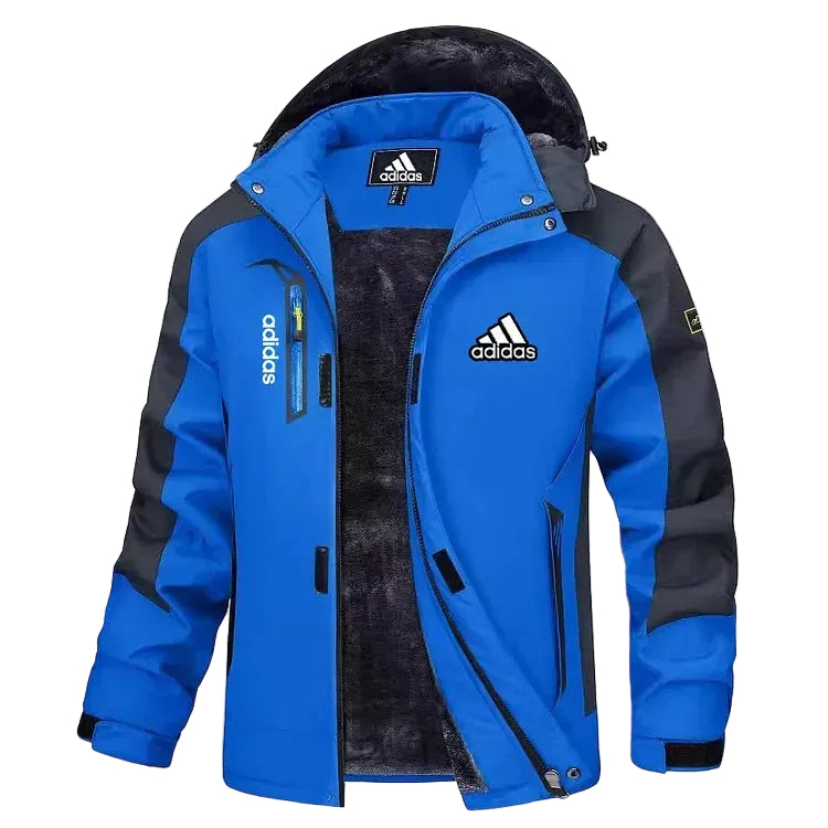 Men’s Thermal Hooded Jacket – Waterproof Insulated Winter Coat