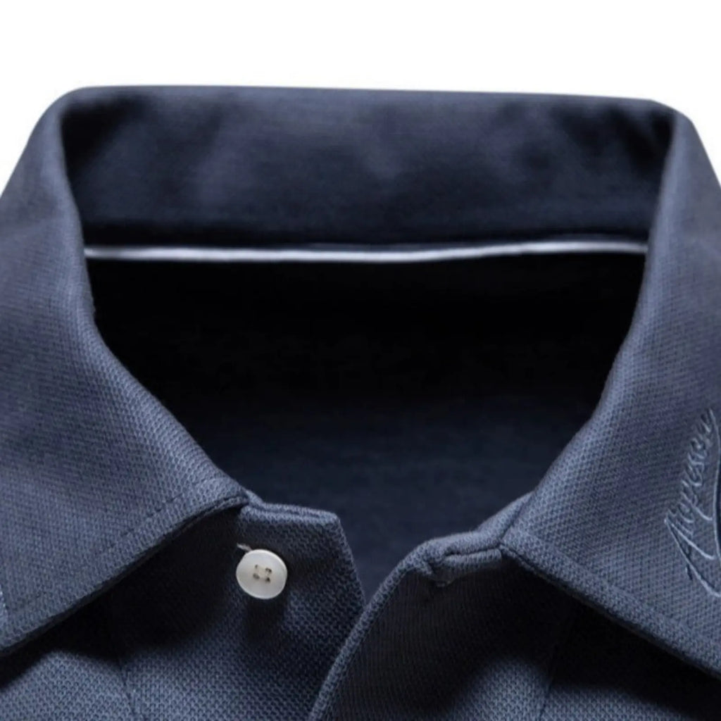 Classic Cotton Crew Neck Long Sleeve Shirt – Limited Edition