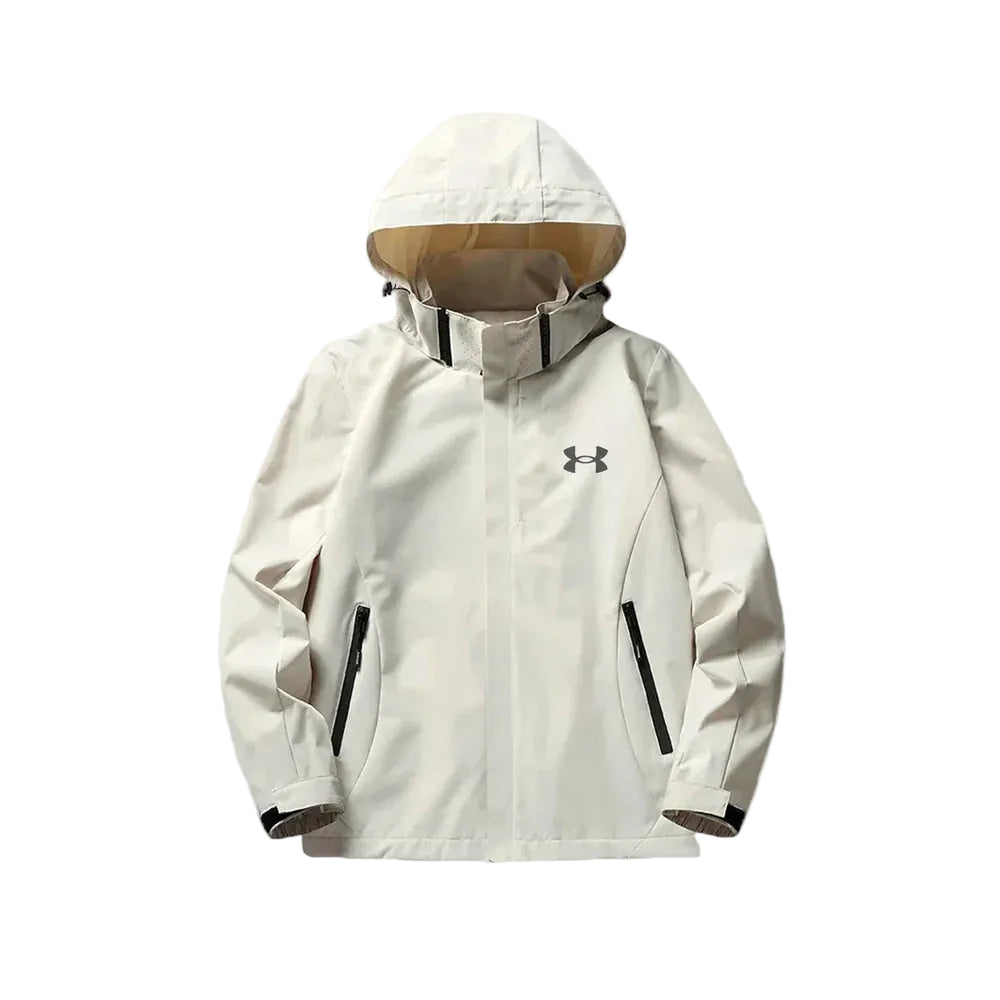 Men’s Hooded Windbreaker Jacket – Waterproof Lightweight Coat
