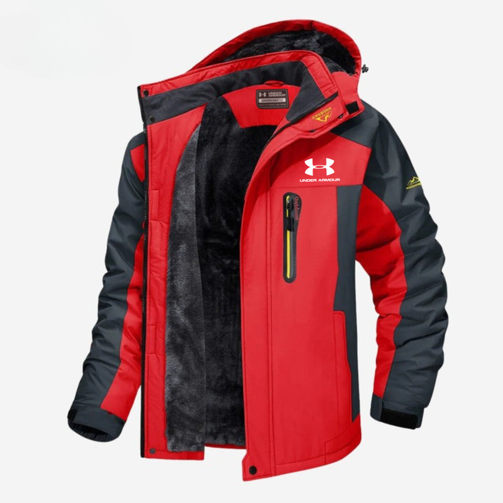 Men’s Thermal Hooded Jacket – Waterproof Insulated Winter Coat