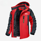 Men’s Thermal Hooded Jacket – Waterproof Insulated Winter Coat