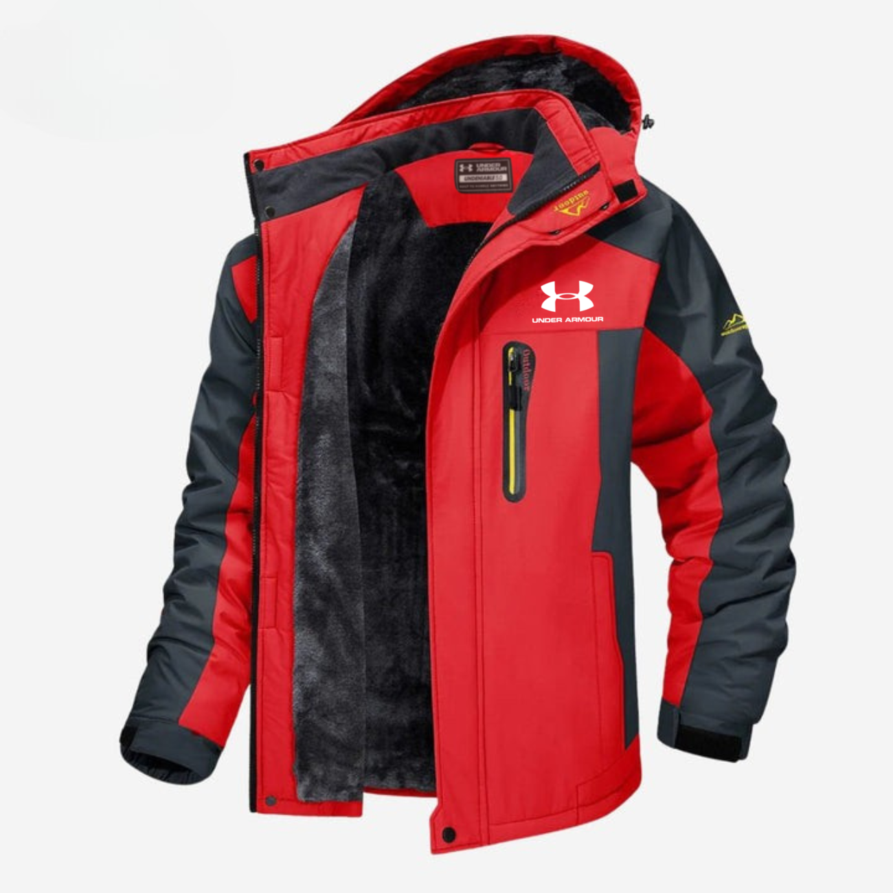 Men’s Thermal Hooded Jacket – Waterproof Insulated Winter Coat