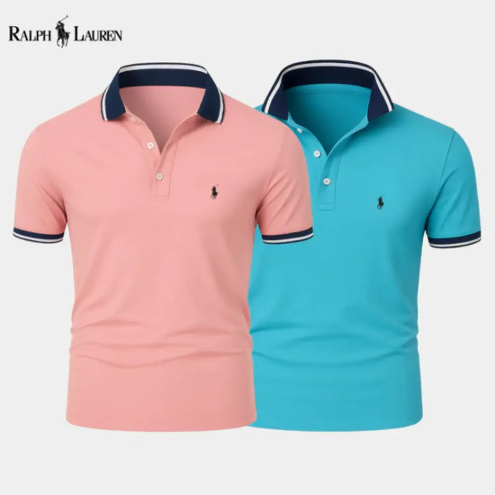 Classic Cotton Polo Shirt Set (Buy 1 Get 1) – Limited Edition