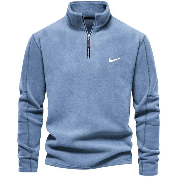 Men’s  Half-Zip Sweatshirt – Slim Fit Casual Pullover